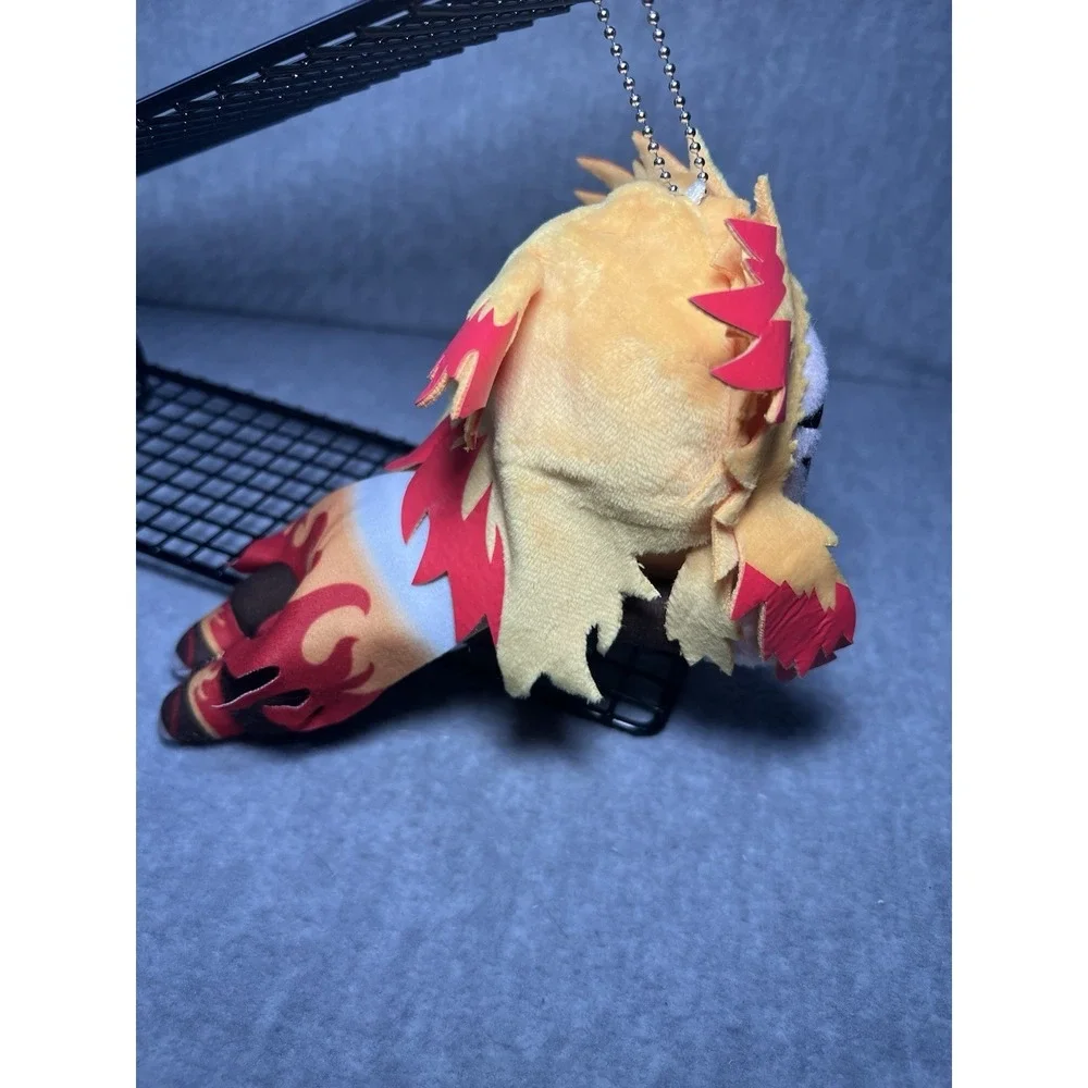 Rengoku Kyojuro Demon Slayer‎ Keychain 8in Nesoberi Small Plush Kimetsu no yaiba